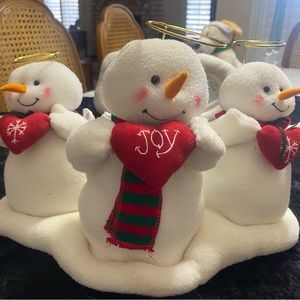 Vintage Hallmark Musical Snowmen.